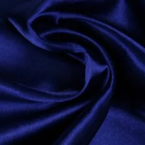 Satijn stof - Donkerblauw
