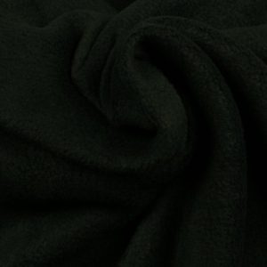 Fleece stof - Zwart