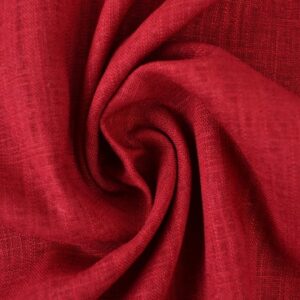 Linnen viscose - Bordeaux rood