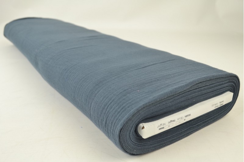 Mousseline stof – Donkergrijs – Rol Mousseline stof - Donkergrijs - Rol