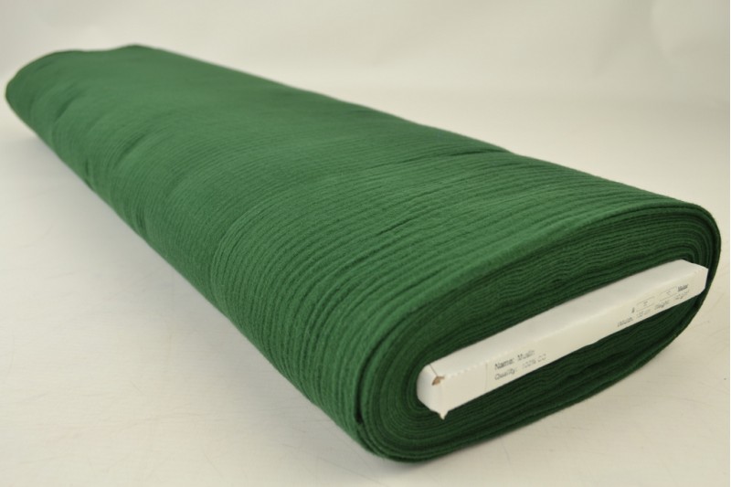 Mousseline stof – Donkergroen – Rol Mousseline stof - Donkergroen - Rol