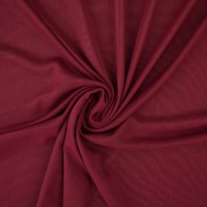 Lycra tule - Bordeaux rood