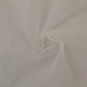 Brandvertragende tule 150cm breed - Gebroken wit