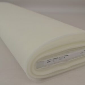 Brandvertragende tule 150cm breed - Gebroken wit - Rol