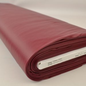 Bordeaux rood kunstleer op rol